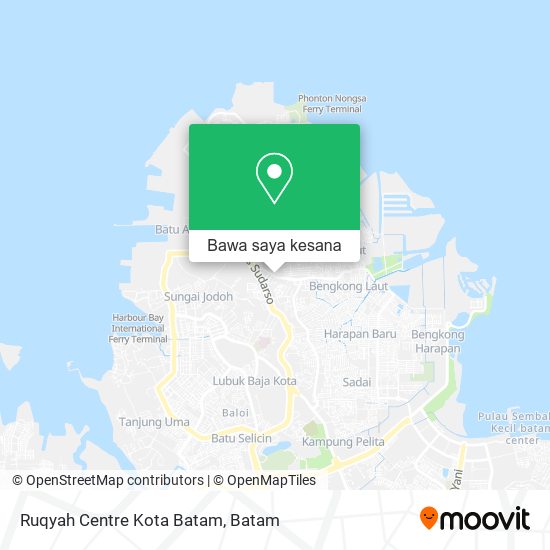Peta Ruqyah Centre Kota Batam
