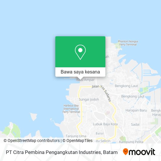 Peta PT Citra Pembina Pengangkutan Industries