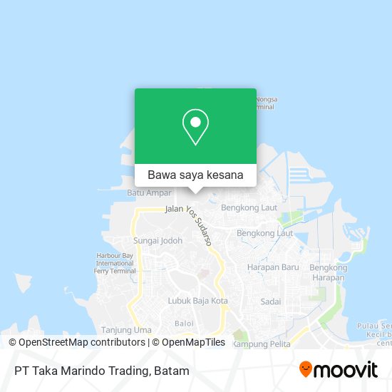 Peta PT Taka Marindo Trading