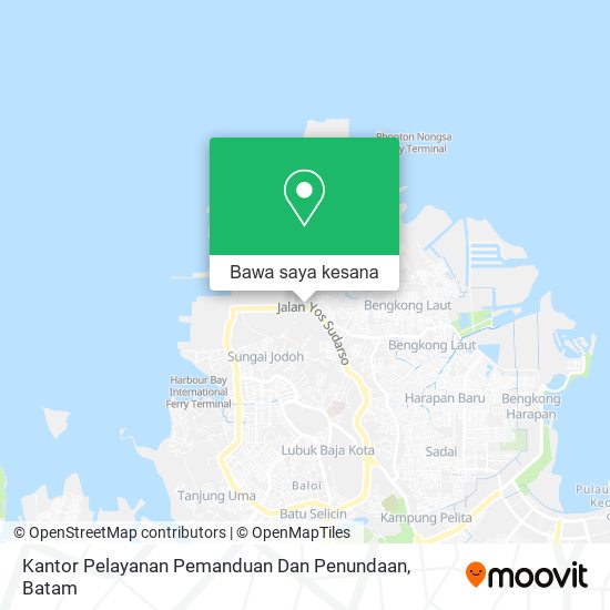 Peta Kantor Pelayanan Pemanduan Dan Penundaan