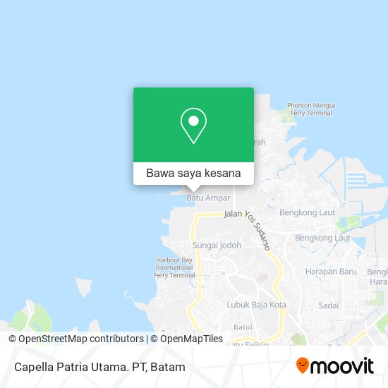 Peta Capella Patria Utama. PT