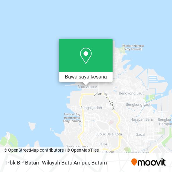 Peta Pbk BP Batam Wilayah Batu Ampar