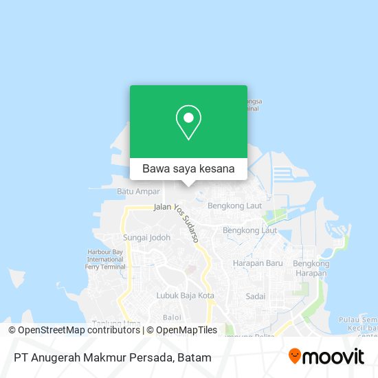 Peta PT Anugerah Makmur Persada