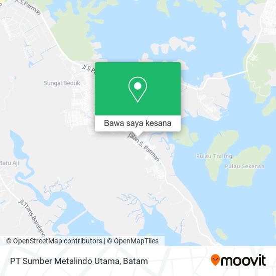 Peta PT Sumber Metalindo Utama