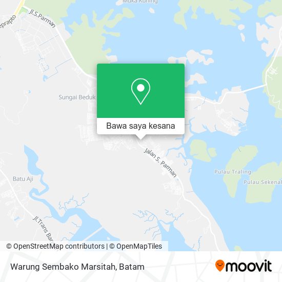 Peta Warung Sembako Marsitah