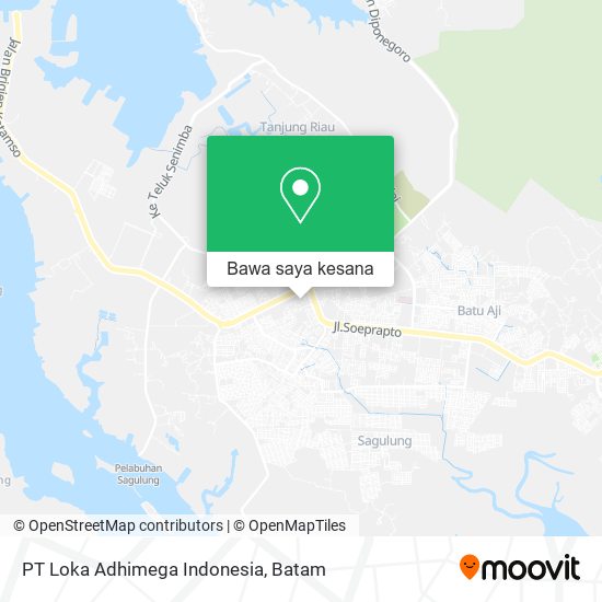 Peta PT Loka Adhimega Indonesia