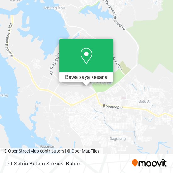 Peta PT Satria Batam Sukses