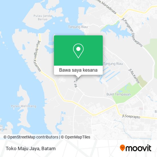 Peta Toko Maju Jaya