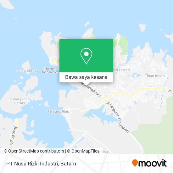 Peta PT Nusa Rizki Industri