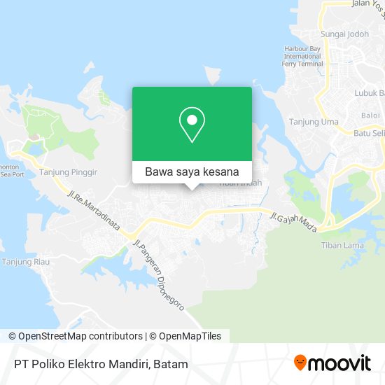 Peta PT Poliko Elektro Mandiri