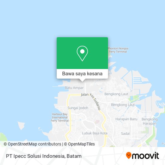 Peta PT Ipecc Solusi Indonesia