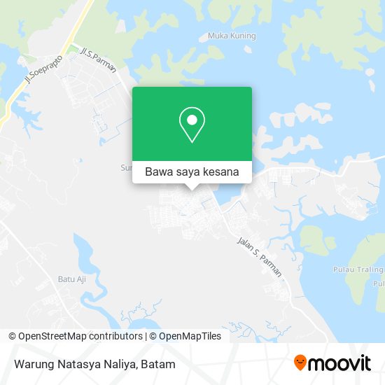 Peta Warung Natasya Naliya