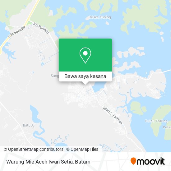 Peta Warung Mie Aceh Iwan Setia