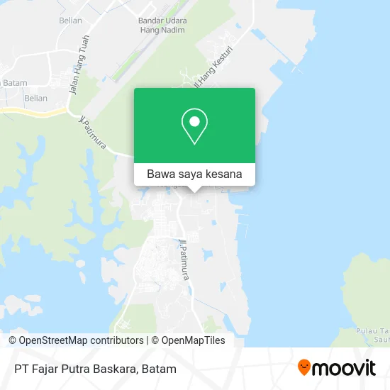 Peta PT Fajar Putra Baskara