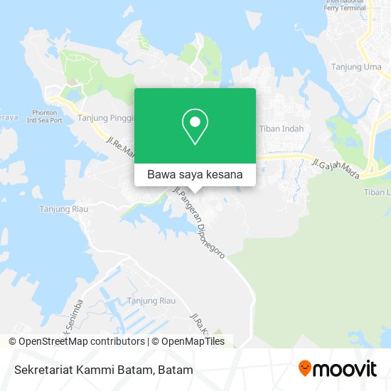 Peta Sekretariat Kammi Batam