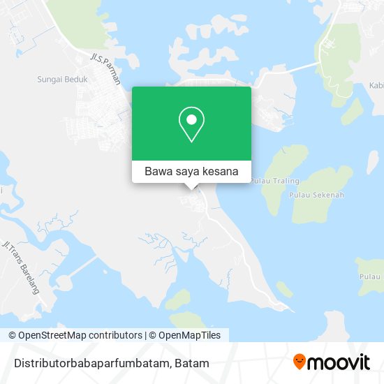 Peta Distributorbabaparfumbatam