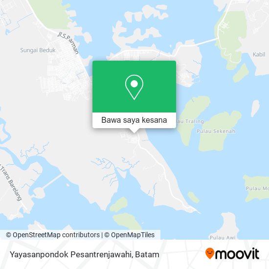 Peta Yayasanpondok Pesantrenjawahi