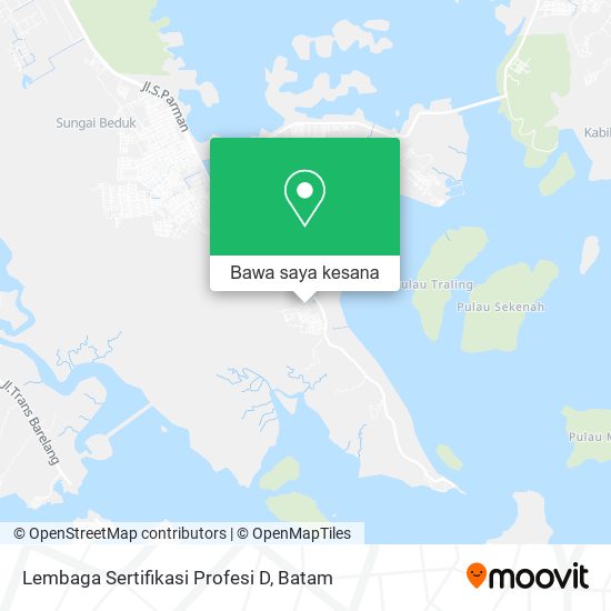 Peta Lembaga Sertifikasi Profesi D