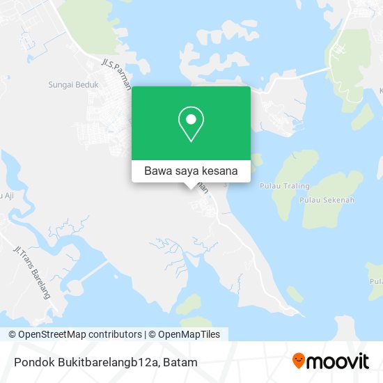 Peta Pondok Bukitbarelangb12a