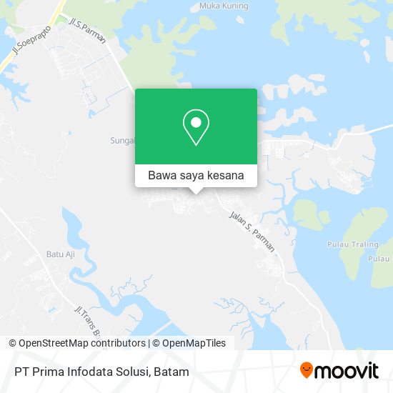 Peta PT Prima Infodata Solusi