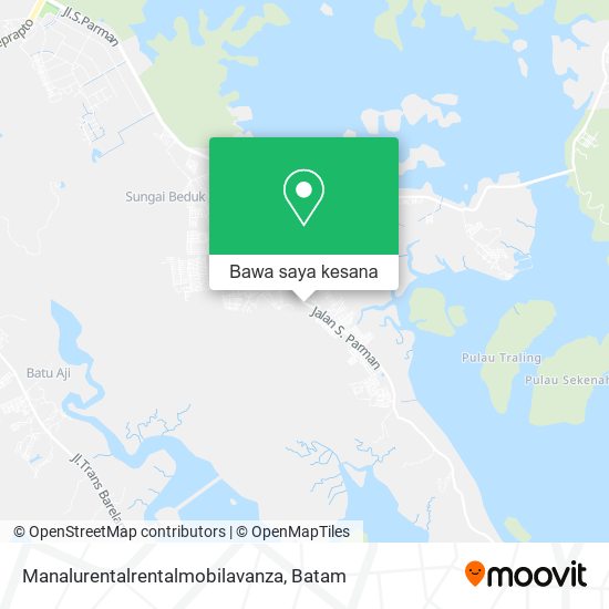 Peta Manalurentalrentalmobilavanza