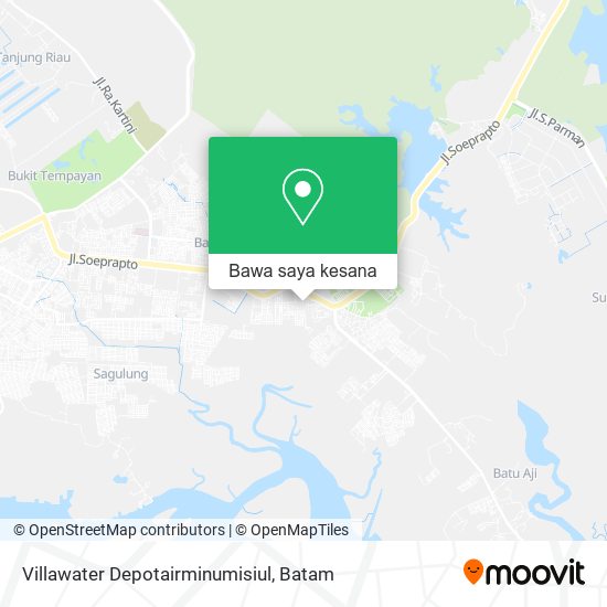 Peta Villawater Depotairminumisiul