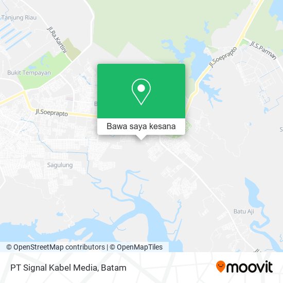 Peta PT Signal Kabel Media