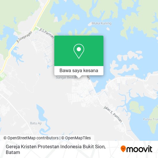 Peta Gereja Kristen Protestan Indonesia Bukit Sion