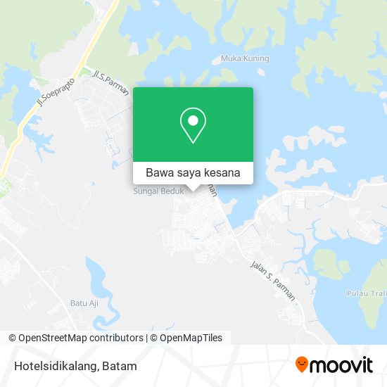 Peta Hotelsidikalang