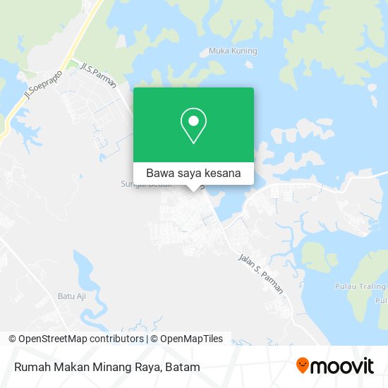 Peta Rumah Makan Minang Raya