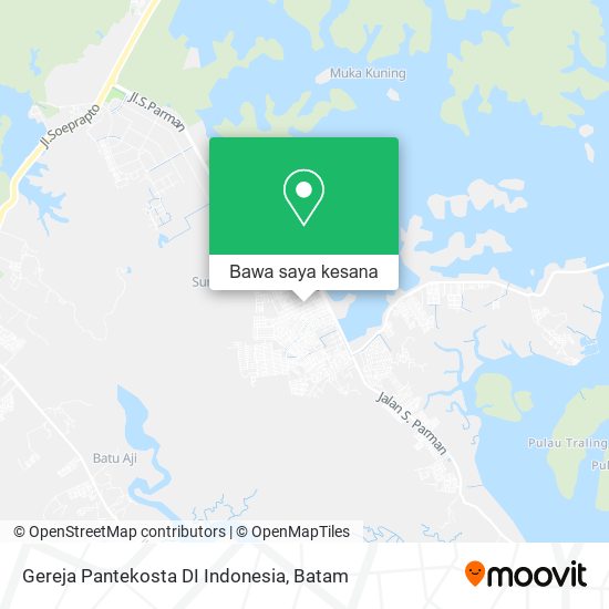 Peta Gereja Pantekosta DI Indonesia