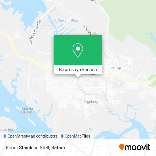 Peta Rendi Stainless Stell