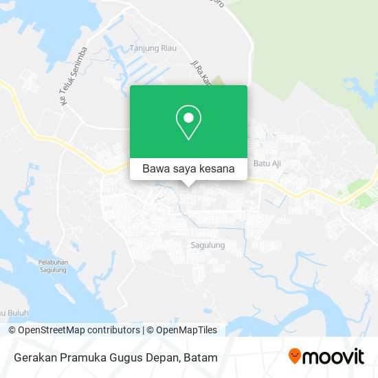 Peta Gerakan Pramuka Gugus Depan
