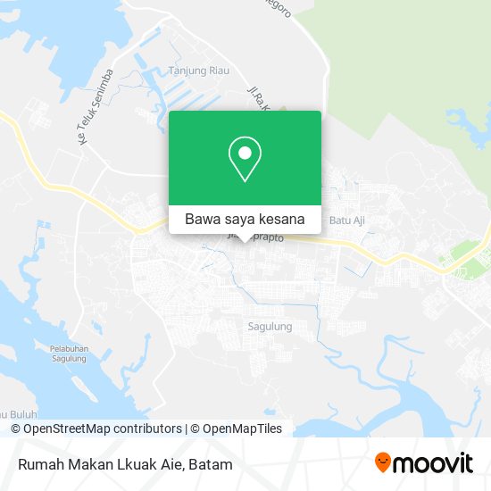 Peta Rumah Makan Lkuak Aie