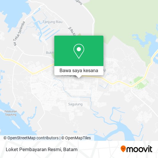 Peta Loket Pembayaran Resmi