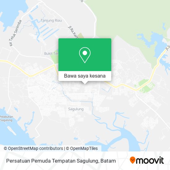 Peta Persatuan Pemuda Tempatan Sagulung