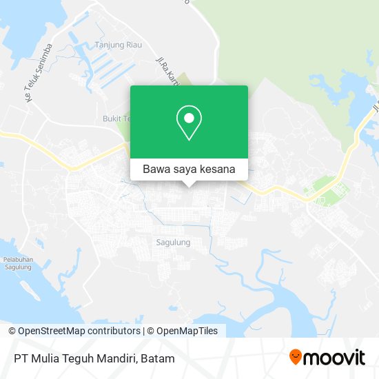 Peta PT Mulia Teguh Mandiri