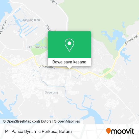 Peta PT Panca Dynamic Perkasa