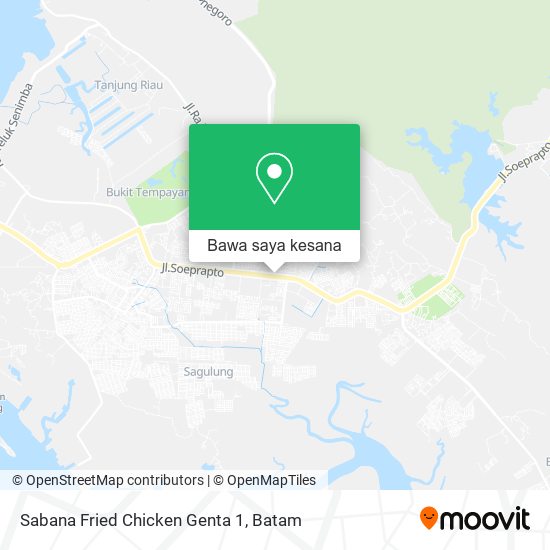 Peta Sabana Fried Chicken Genta 1
