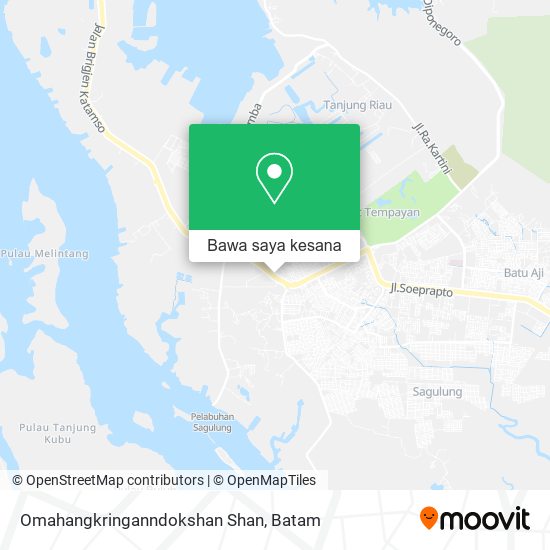 Peta Omahangkringanndokshan Shan