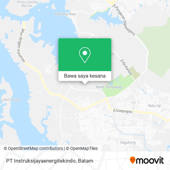Peta PT Instruksijayaenergitekindo