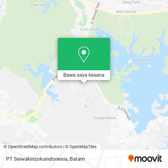 Peta PT Seiwakinzokuindonesia
