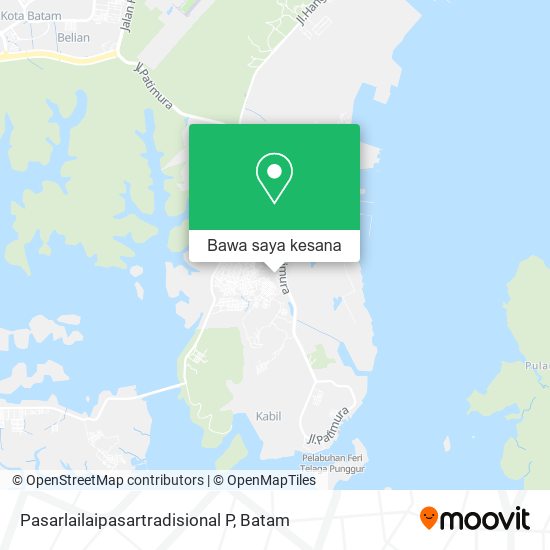 Peta Pasarlailaipasartradisional P