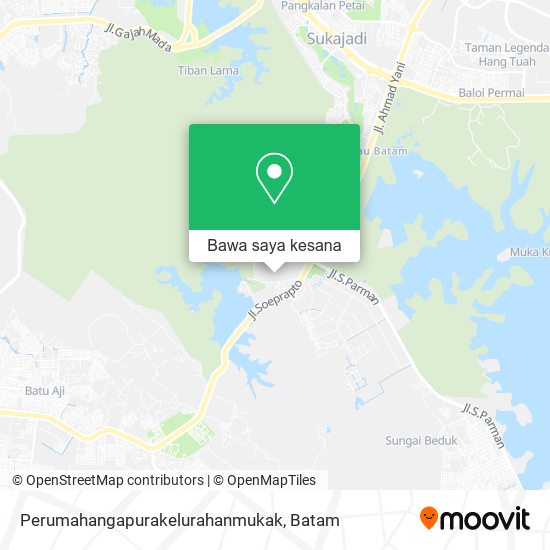 Peta Perumahangapurakelurahanmukak