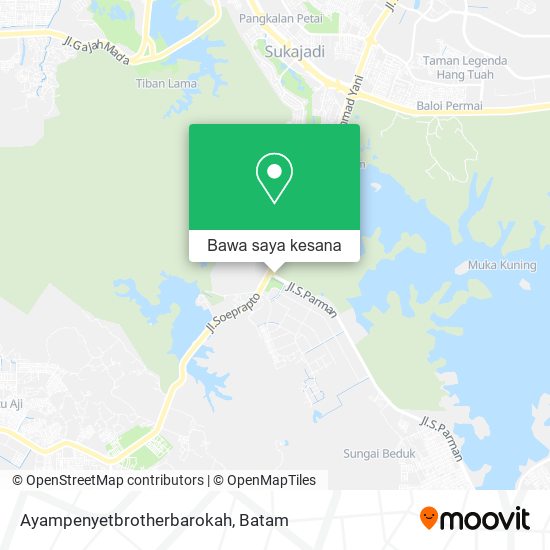 Peta Ayampenyetbrotherbarokah