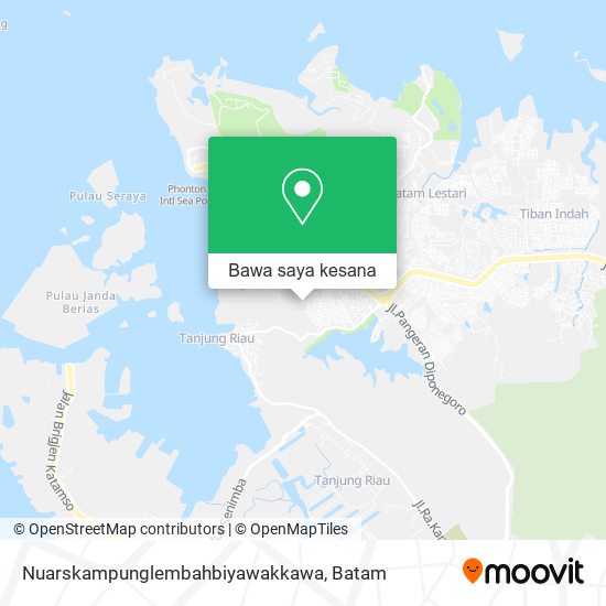 Peta Nuarskampunglembahbiyawakkawa
