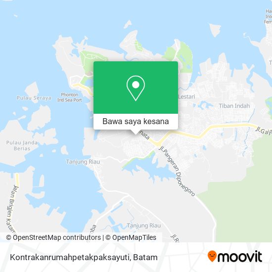 Peta Kontrakanrumahpetakpaksayuti