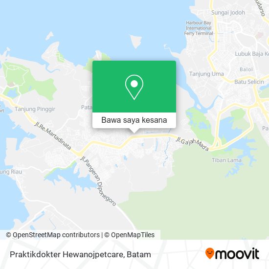 Peta Praktikdokter Hewanojpetcare