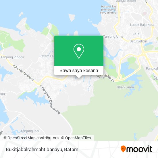 Peta Bukitjabalrahmahtibanayu