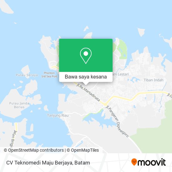 Peta CV Teknomedi Maju Berjaya